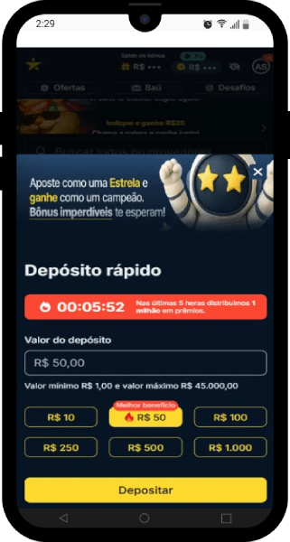 estrela bet pix