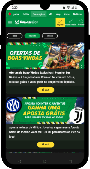 Bónus Premier Bet App