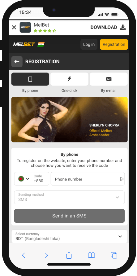 Melbet account registration for b
Bangladeshi users