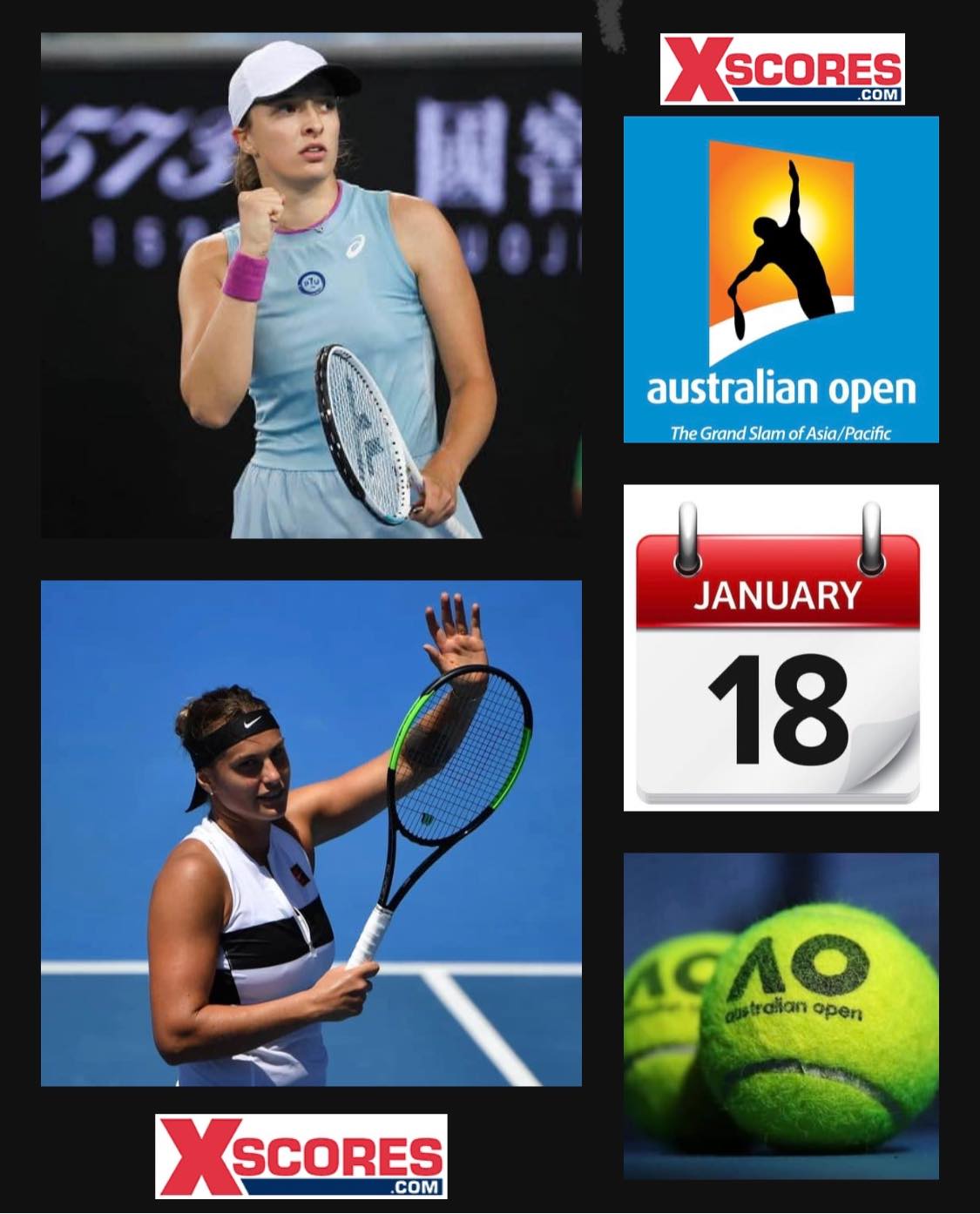 Tennis - Grand Slam - Australian Open 2022 Tuesday, 18th January 2022