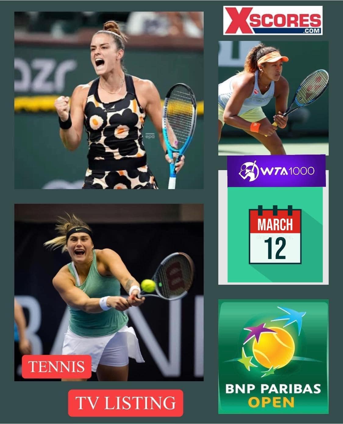 ATP Tour and WTA 2023: Schedule of Play for Saturday's March 4 for