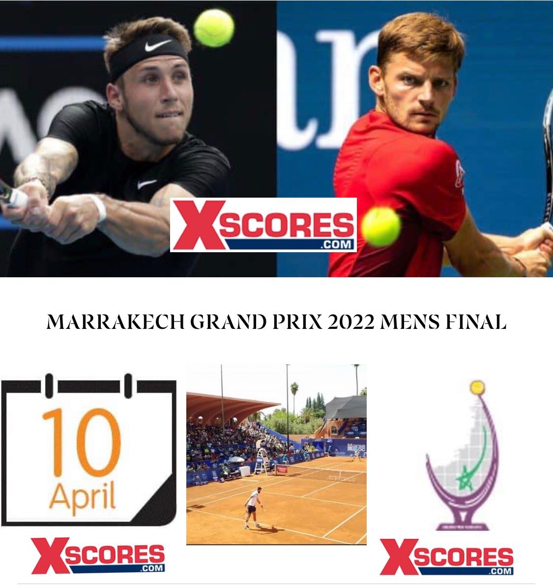 Τennis ATP Tour 250 Sunday 10 April 2022
