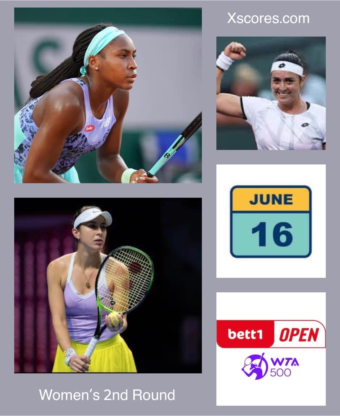 🎾🎾Tennis- WTA 500 – Surface Grass – bett1open, BERLIN, GERMANY (13th-19th June 2022)🎾🎾