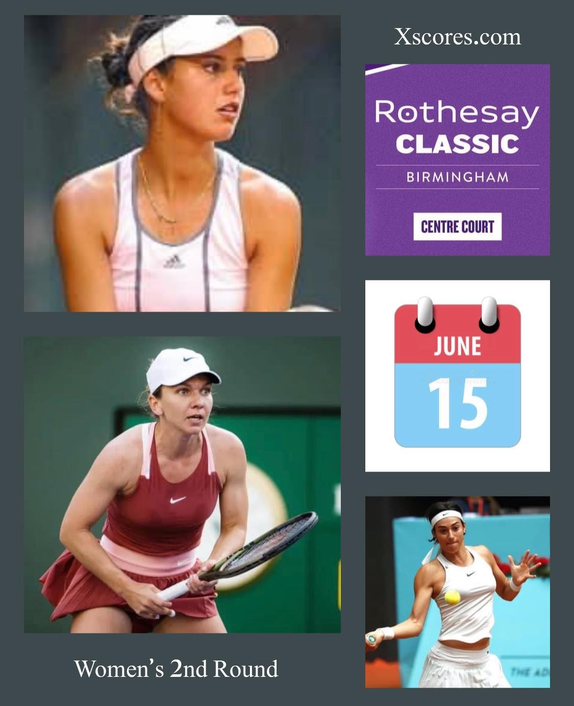 🎾🎾Tennis- WTA 250 – Surface Grass – Rothesay Classic Birmingham, BIRMINGHAM, GREAT BRITAIN (13th-19th June 2022)🎾🎾