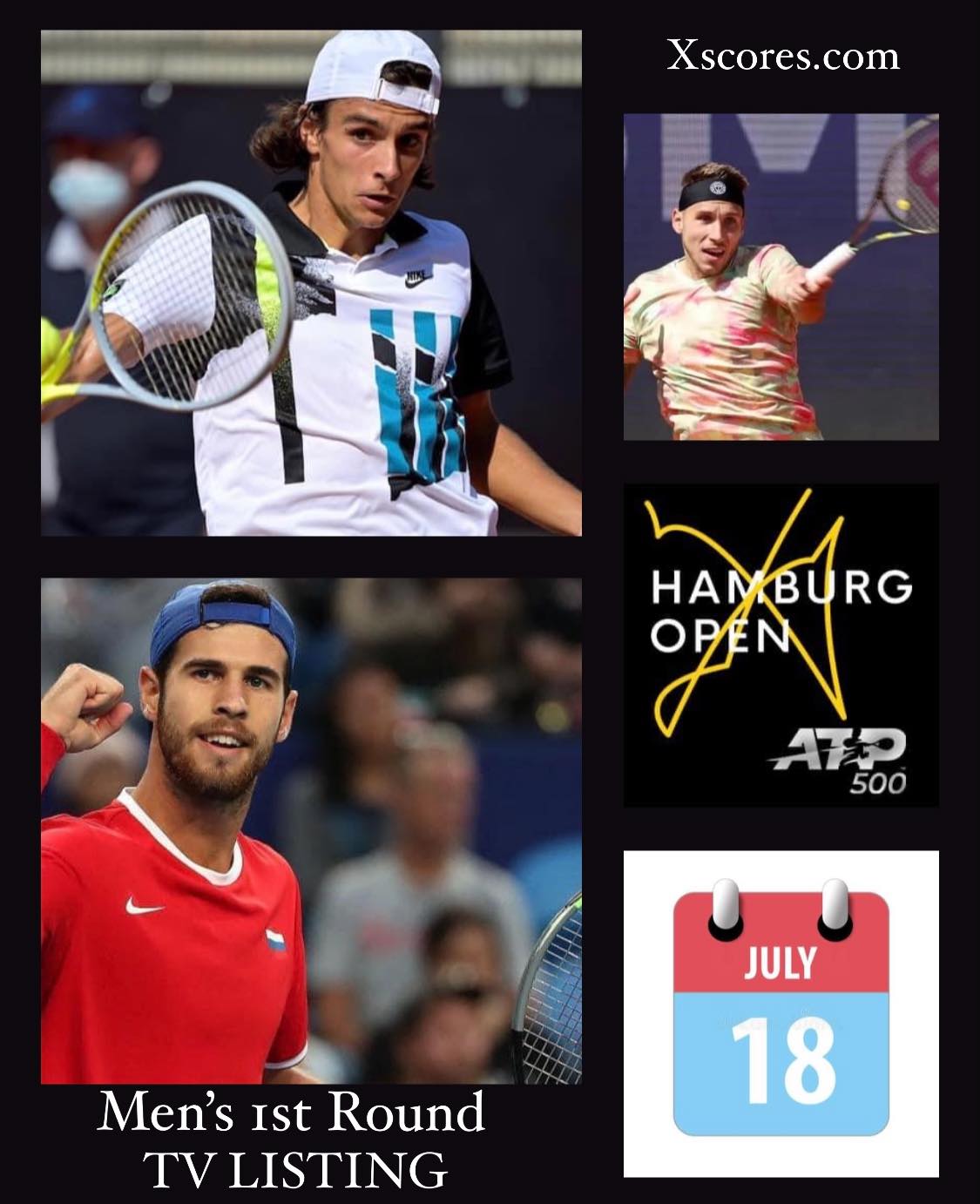 ATP Tour – Monday, Oct. 24, 2022 final results – Open Court