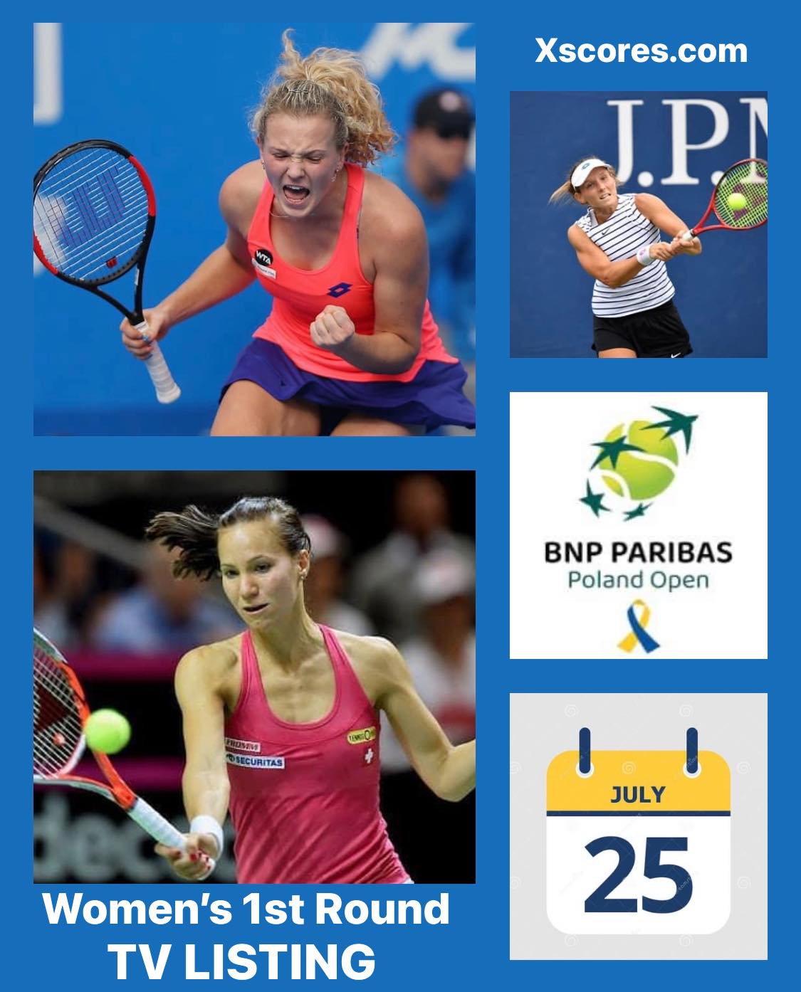 Tennis- WTA 250 - Surface Clay -BNP Paribas Poland Open, WARSAW, POLAND