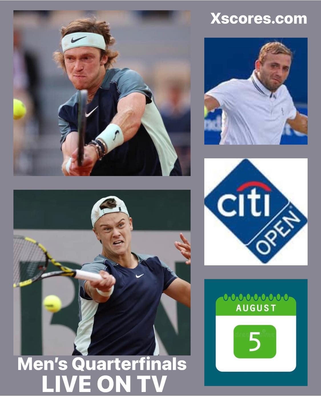 Tennis- ATP 500 - Surface Hard - Citi Open, Washington, DC, U.S.A