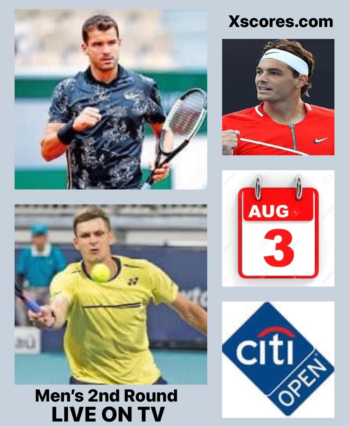 Tennis- ATP 500 - Surface Hard - Citi Open, Washington, DC, U.S.A. (August 01st - 07th 2022