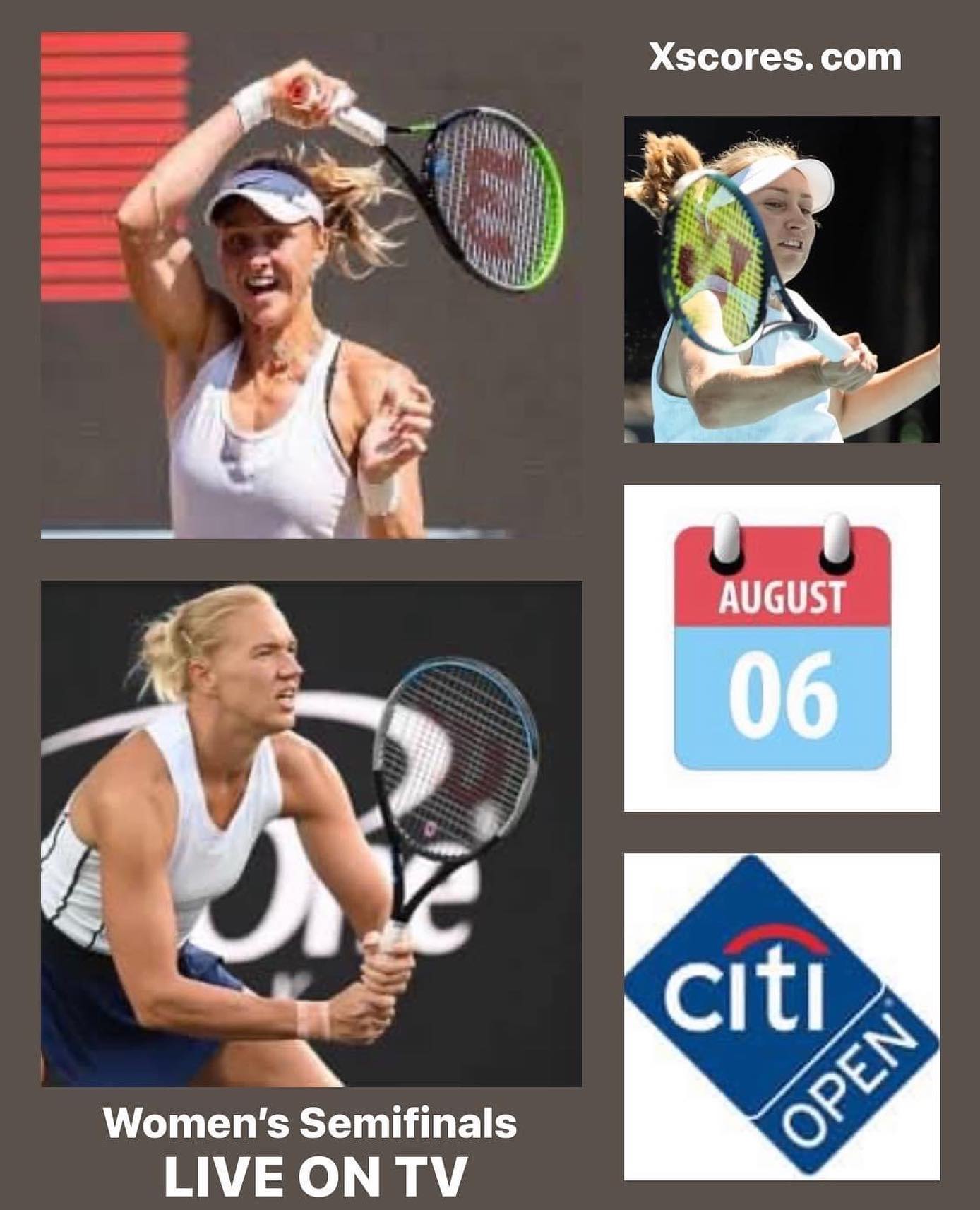 Tennis WTA 250 Surface Hard Citi Open, Washington, DC, U.S.A