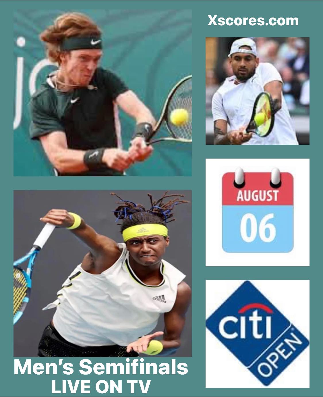 Tennis- ATP 500 - Surface Hard - Citi Open, Washington, DC, U.S.A