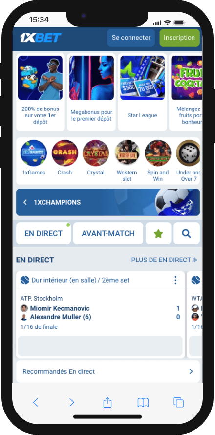 1xbet bookmaker afrique
