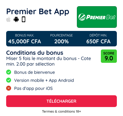 telecharger premier bet apk