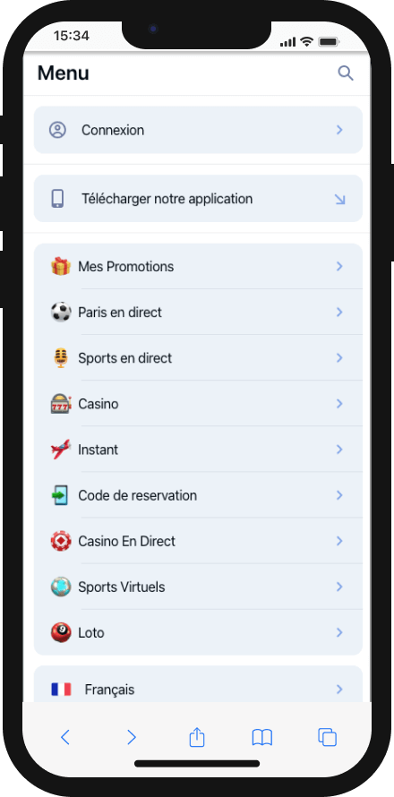 application mobile mojabet