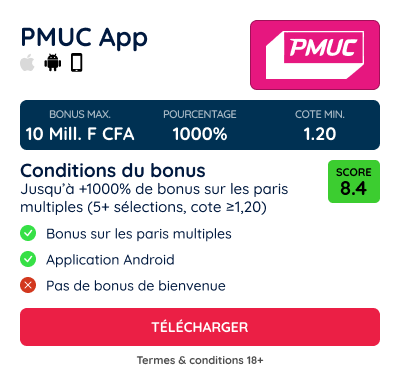 carte bonus de pmuc