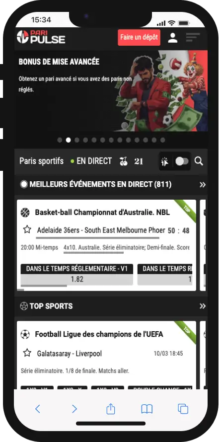 creer un compte sur paripulse