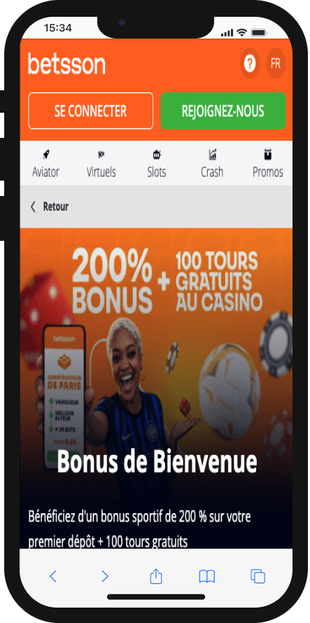 bonus betsson cameroun bienvenue