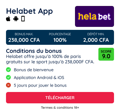 helabet appli ios iphone
